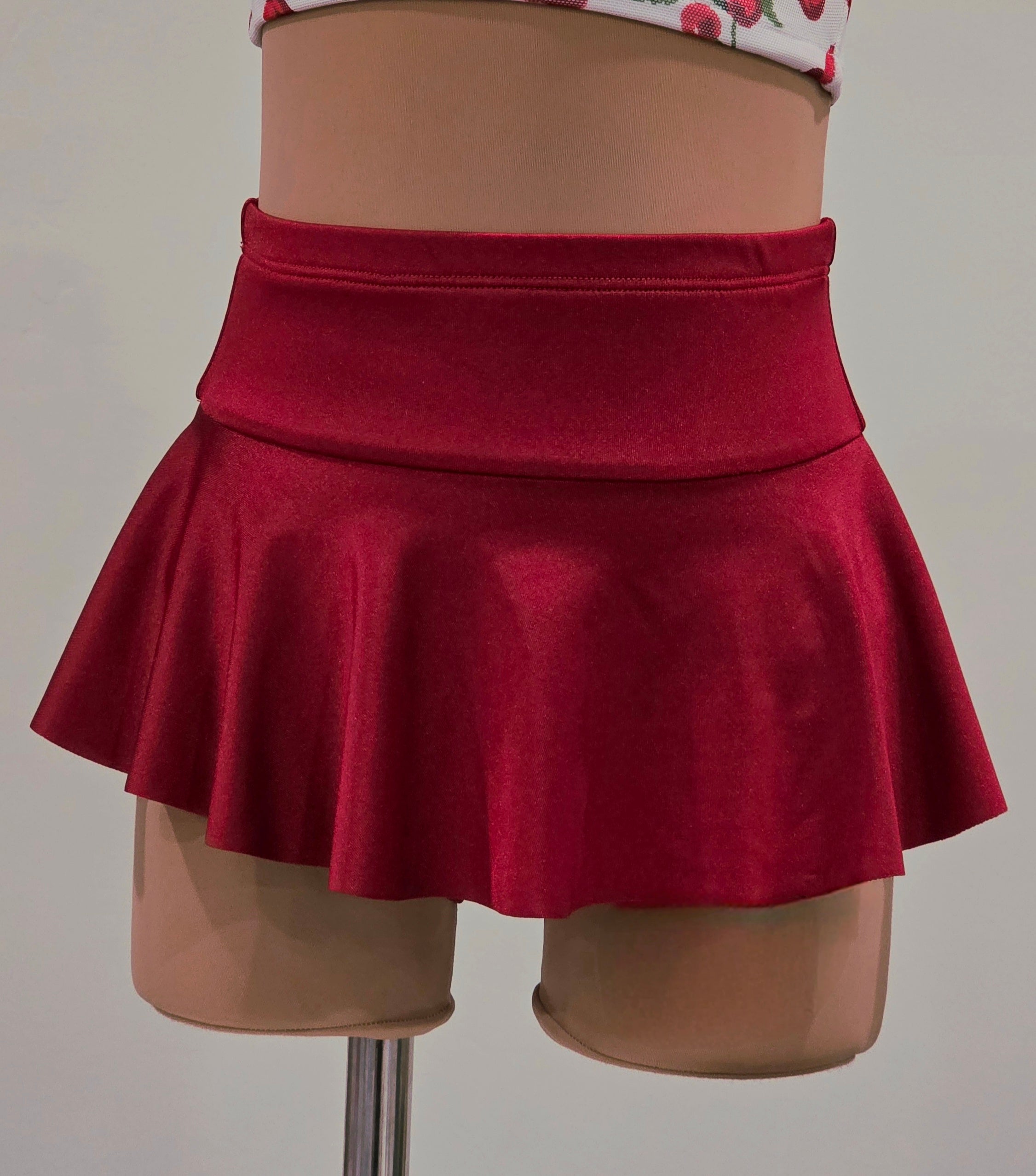 High-Waisted Skort
